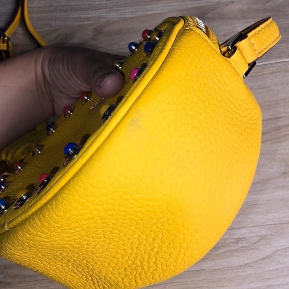 Kate Spade Women's Yellow Devoe Street Tinley Crossbody Small Bag - Picture 6 of 9